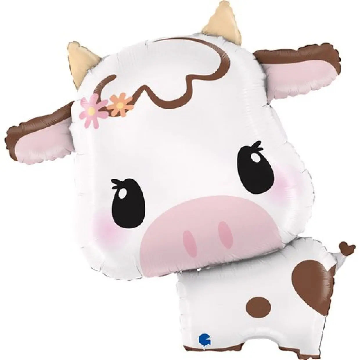 64cm Cute Cow Foil Balloon Grabo