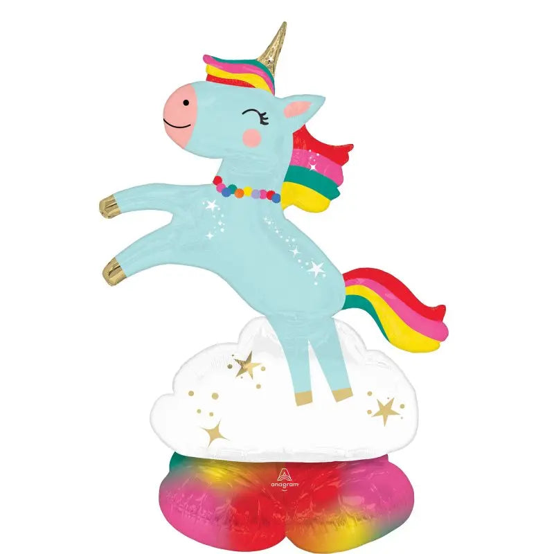 Anagram Airloonz Rainbow Magical Unicorn Foil Balloon 99cm Anagram