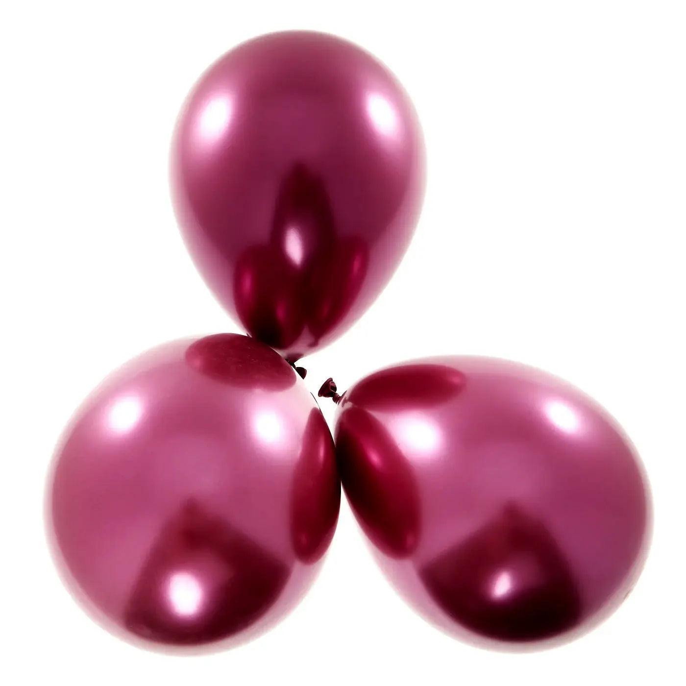 Anagram Satin Luxe Pomegrante Pink Latex Balloons Anagram