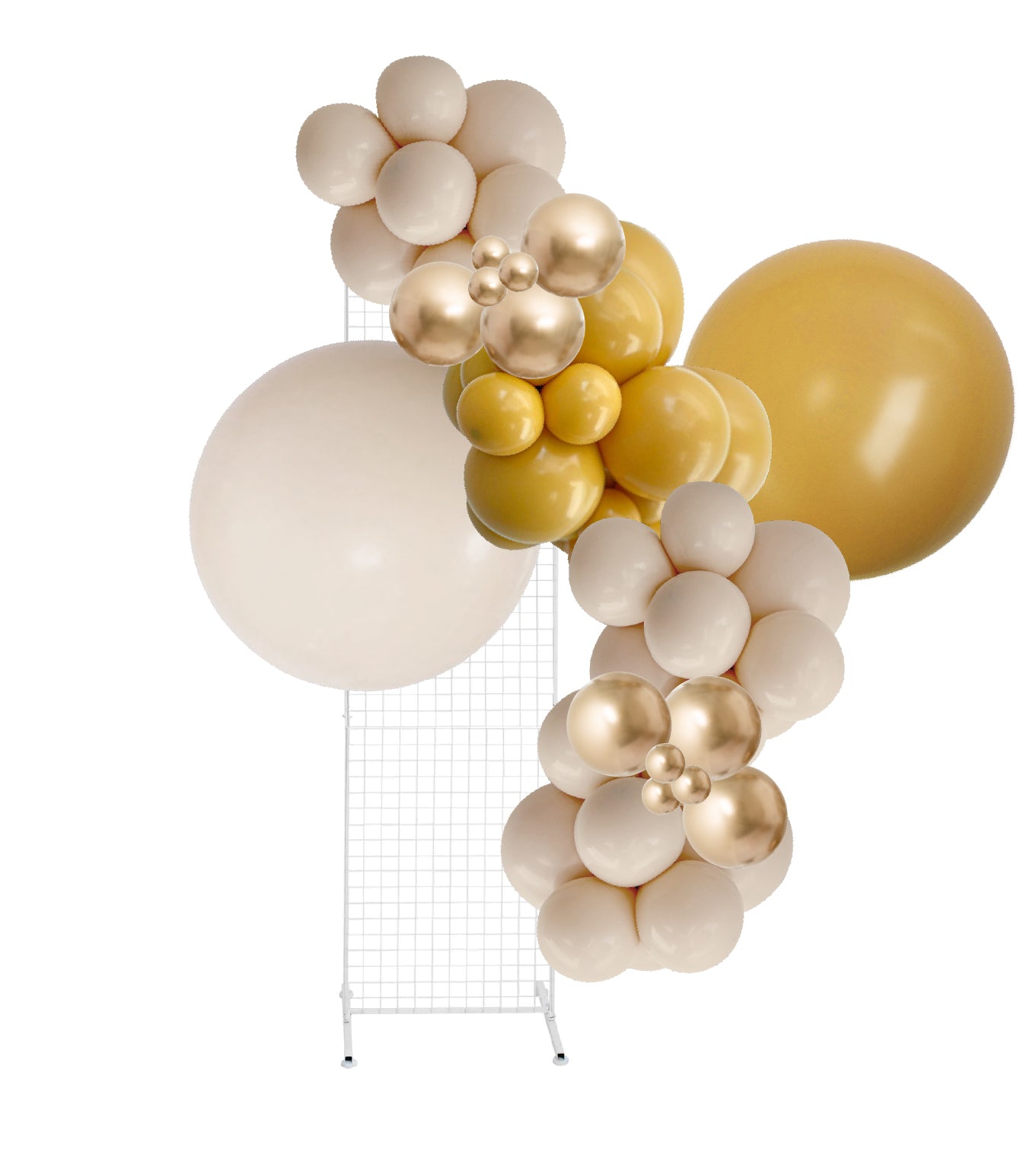 Mustard Gold Balloon Garland Kit 3m Sempertex