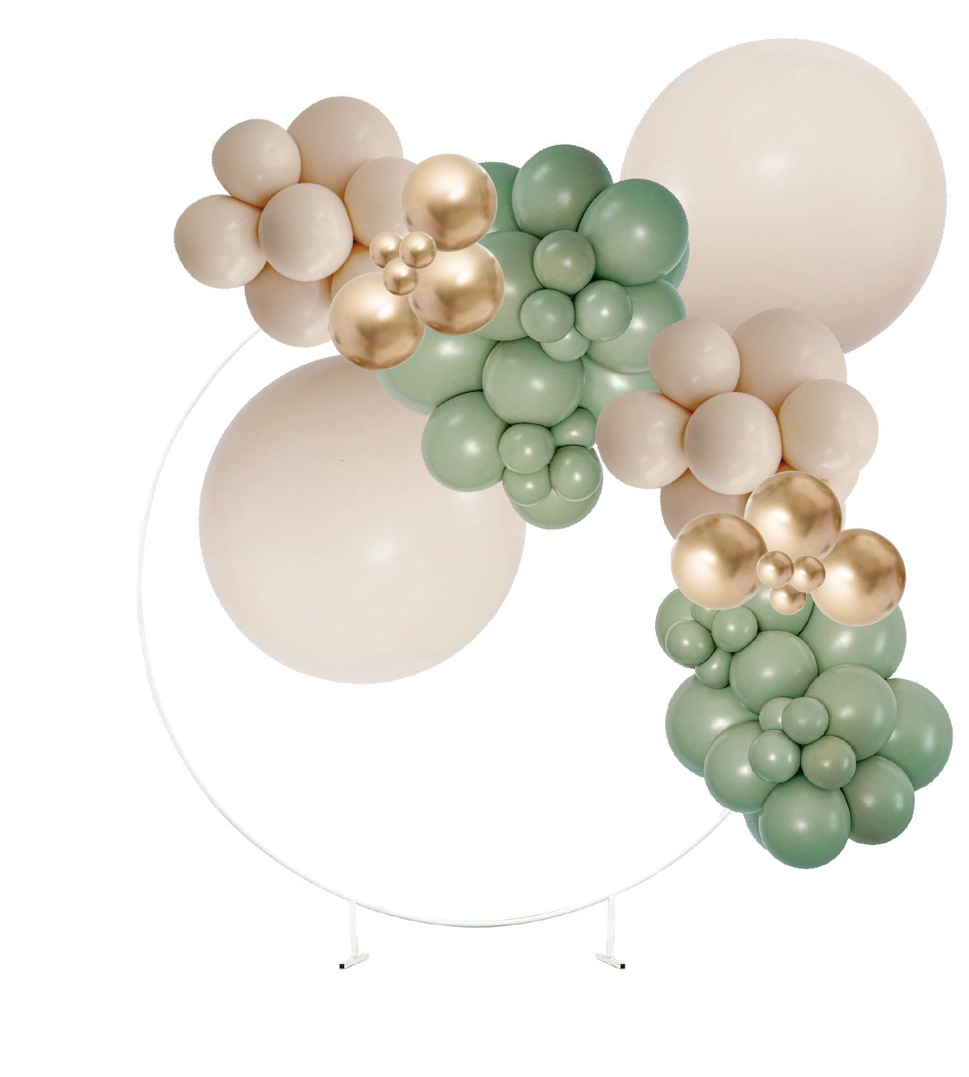 Eucalyptus Gold Balloon Garland Kit 3m Sempertex