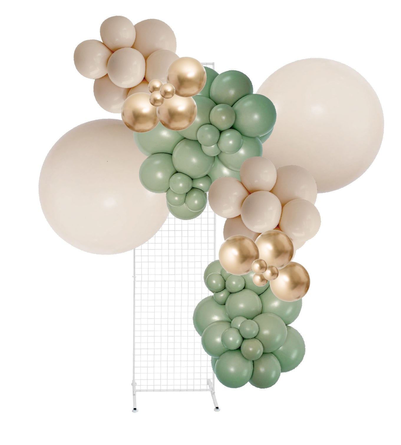 Eucalyptus Gold Balloon Garland Kit 3m Sempertex