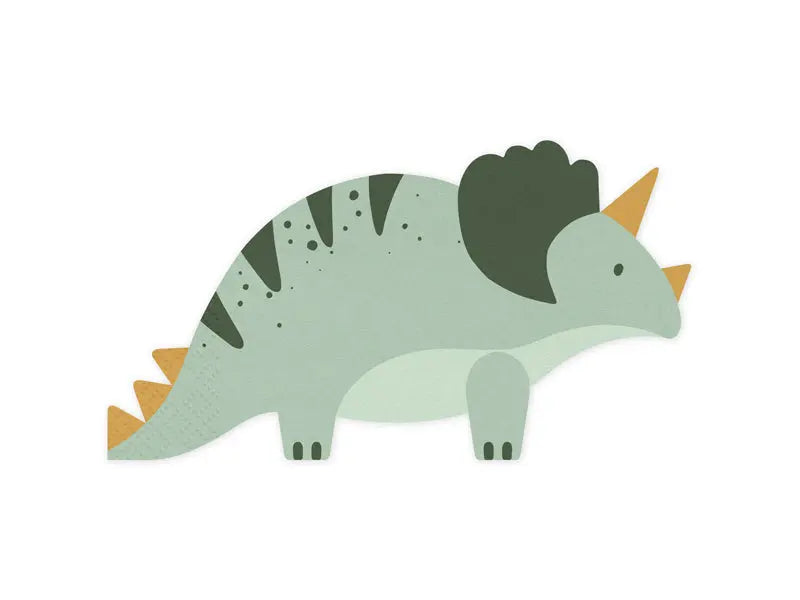 Dinosaur Triceratops Napkins Party Deco