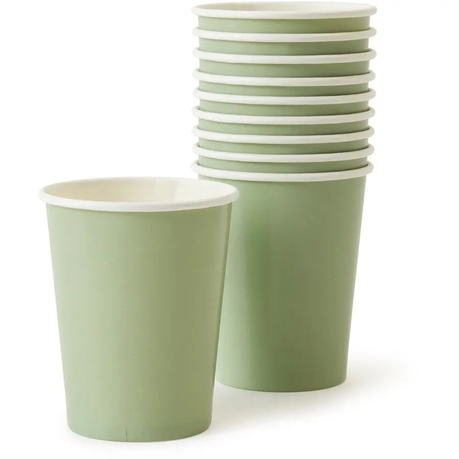 Eucalyptus Paper Cups (Pack of 20) Party Love