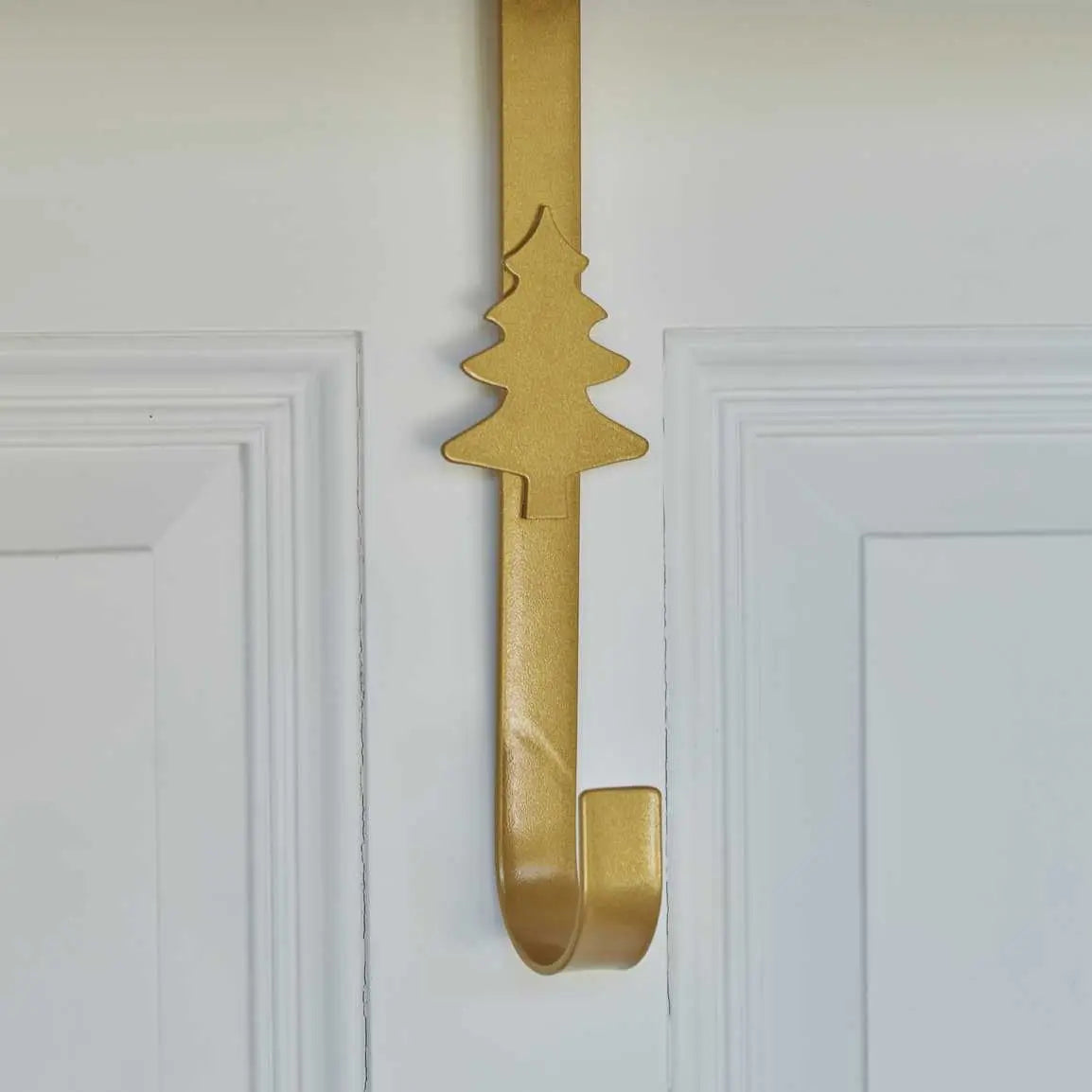 Gold wreath door hanger hook Ginger Ray