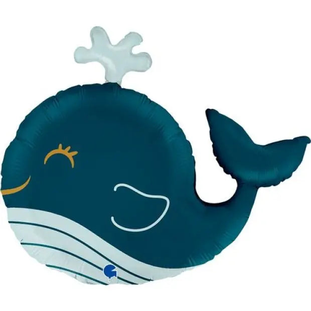 Grabo Foil Shape 66cm (26") Funny Whale Grabo