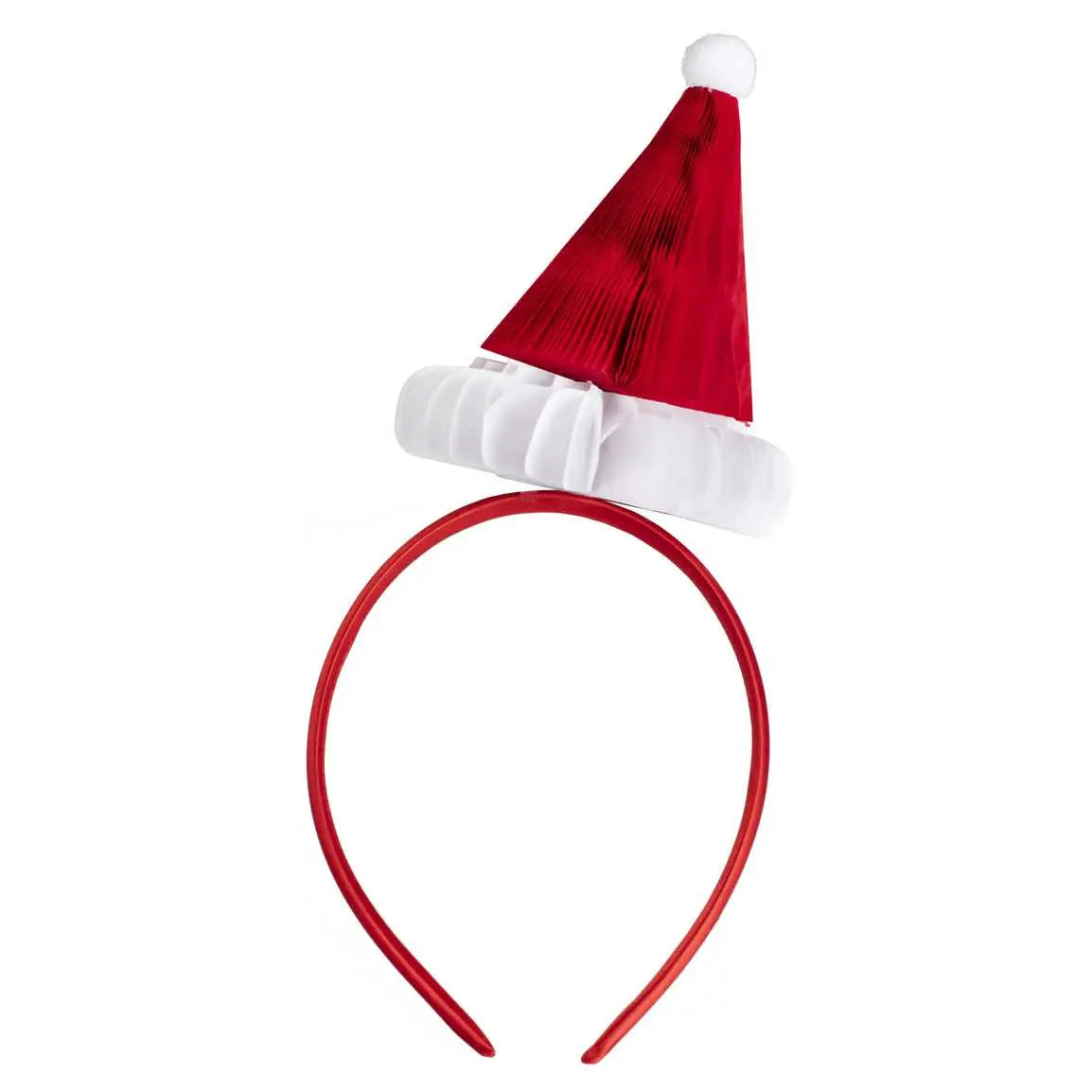 Honeycomb Santa Hat Christmas Headband  Pack of 2 Ginger Ray