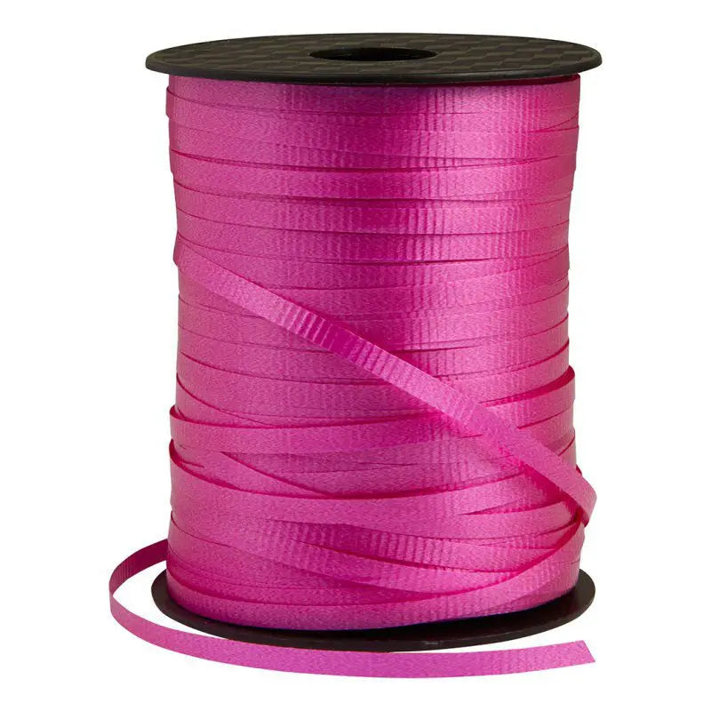 Hot Pink Fuchsia Balloon Curling Ribbon Party Love