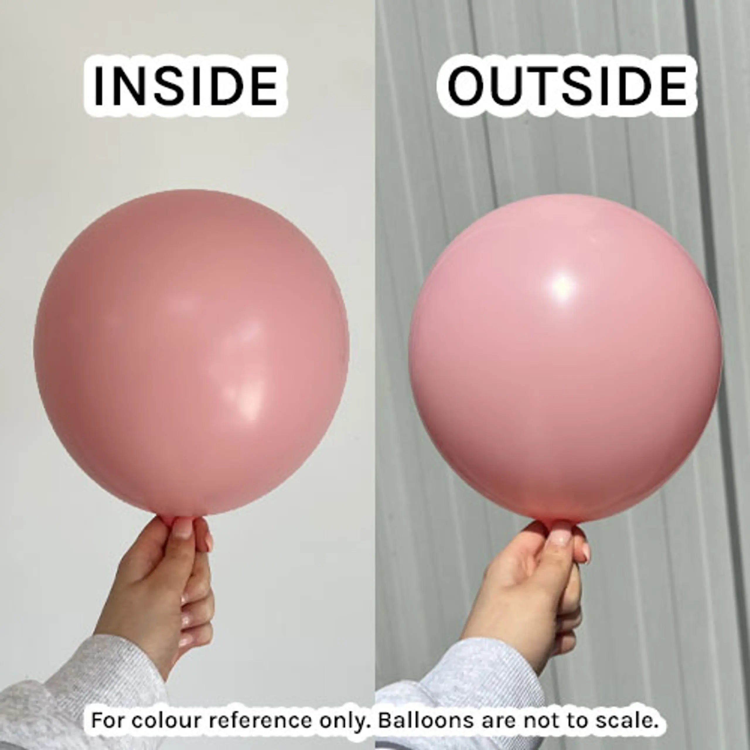 Kalisan Baby Pink Latex Balloons Kalisan