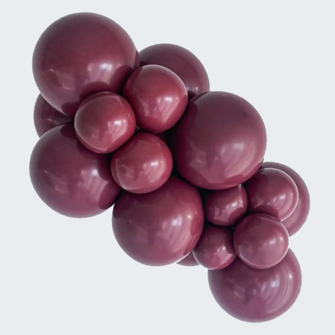 Kalisan Burgundy Maroon Latex Balloons Kalisan