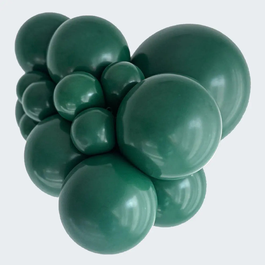 Kalisan Dark Green Latex Balloons Kalisan