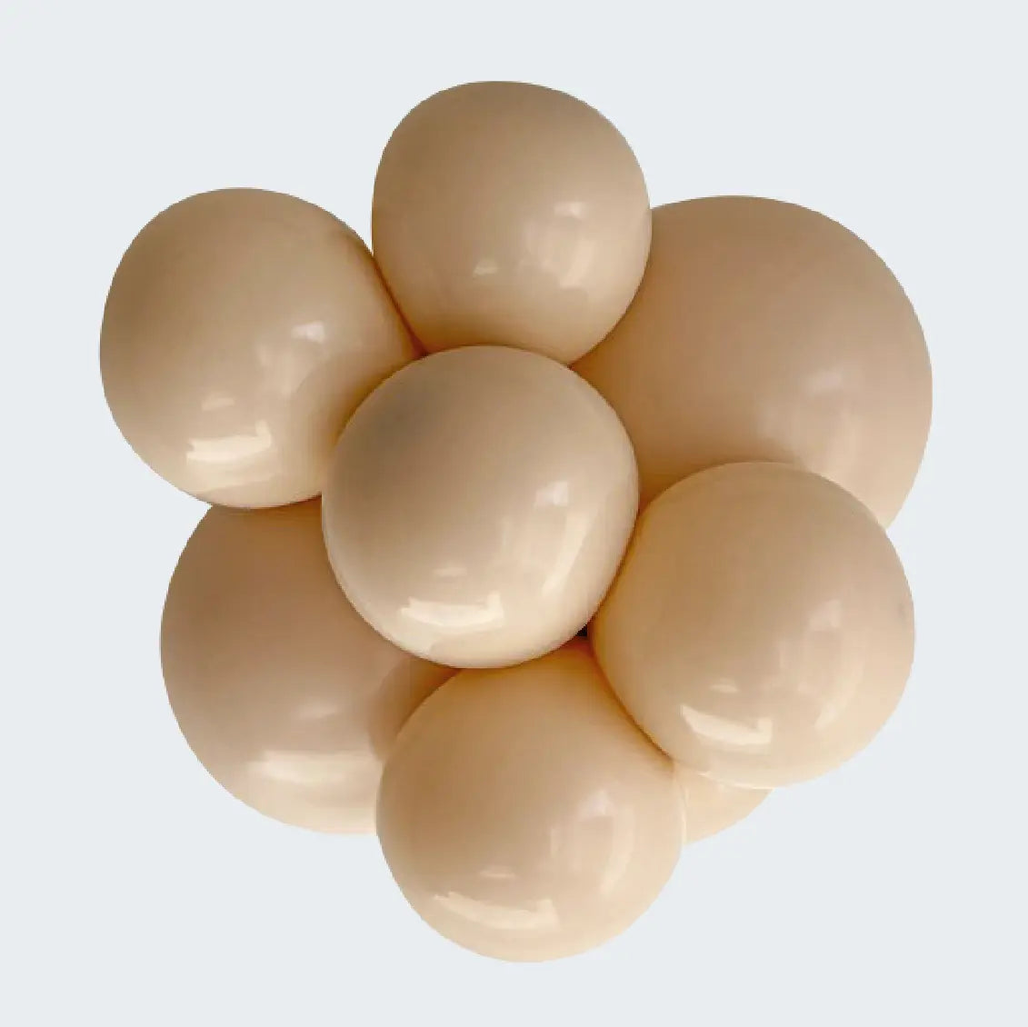 Kalisan Hazelnut Latex Balloons Kalisan