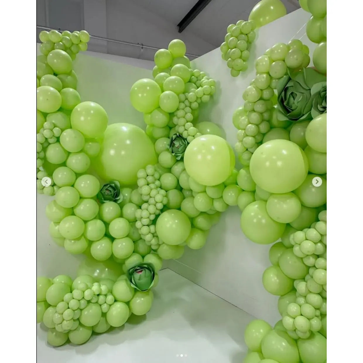 Kalisan Macaron Pistachio Green Latex Balloons Kalisan