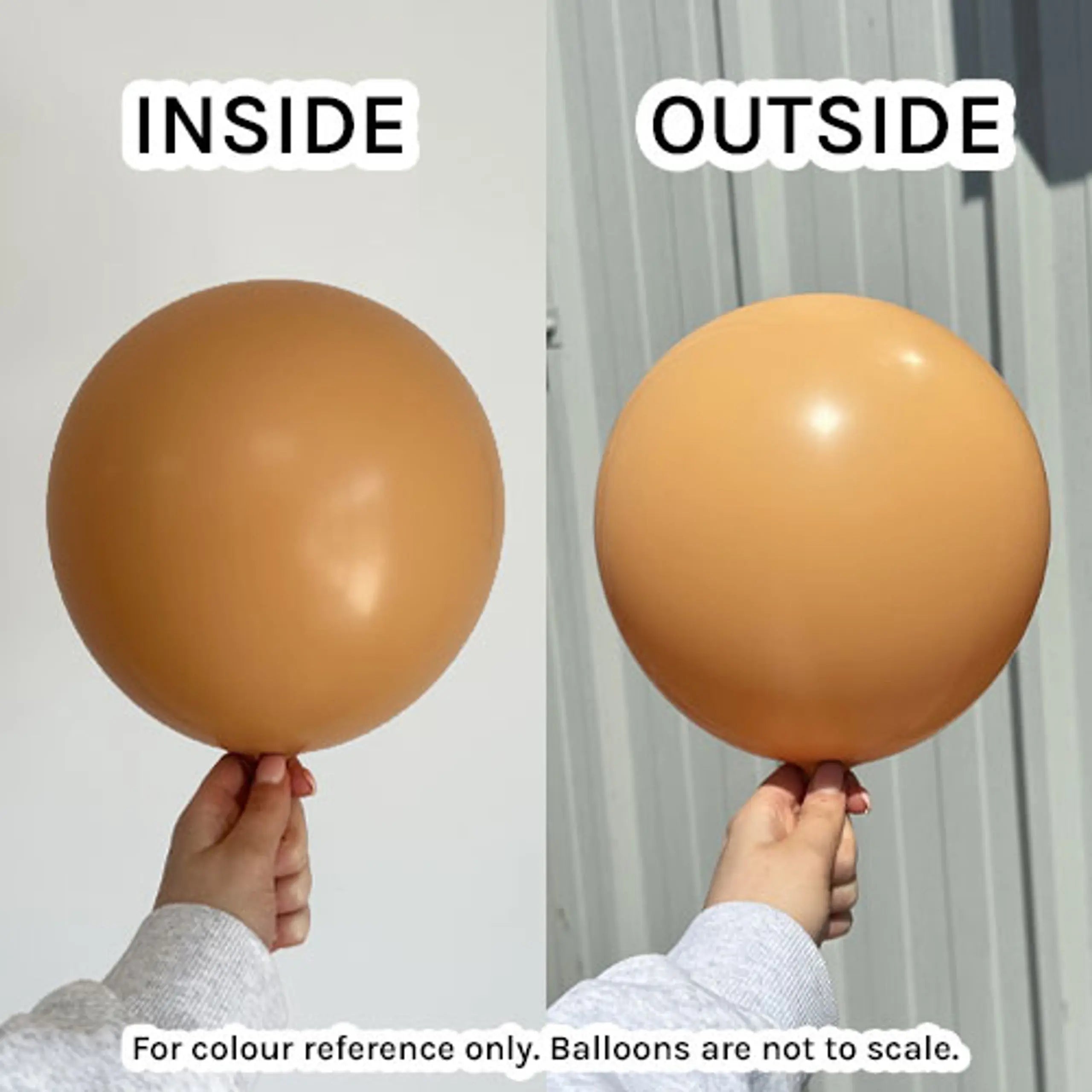 Kalisan Peach Latex Balloons Kalisan