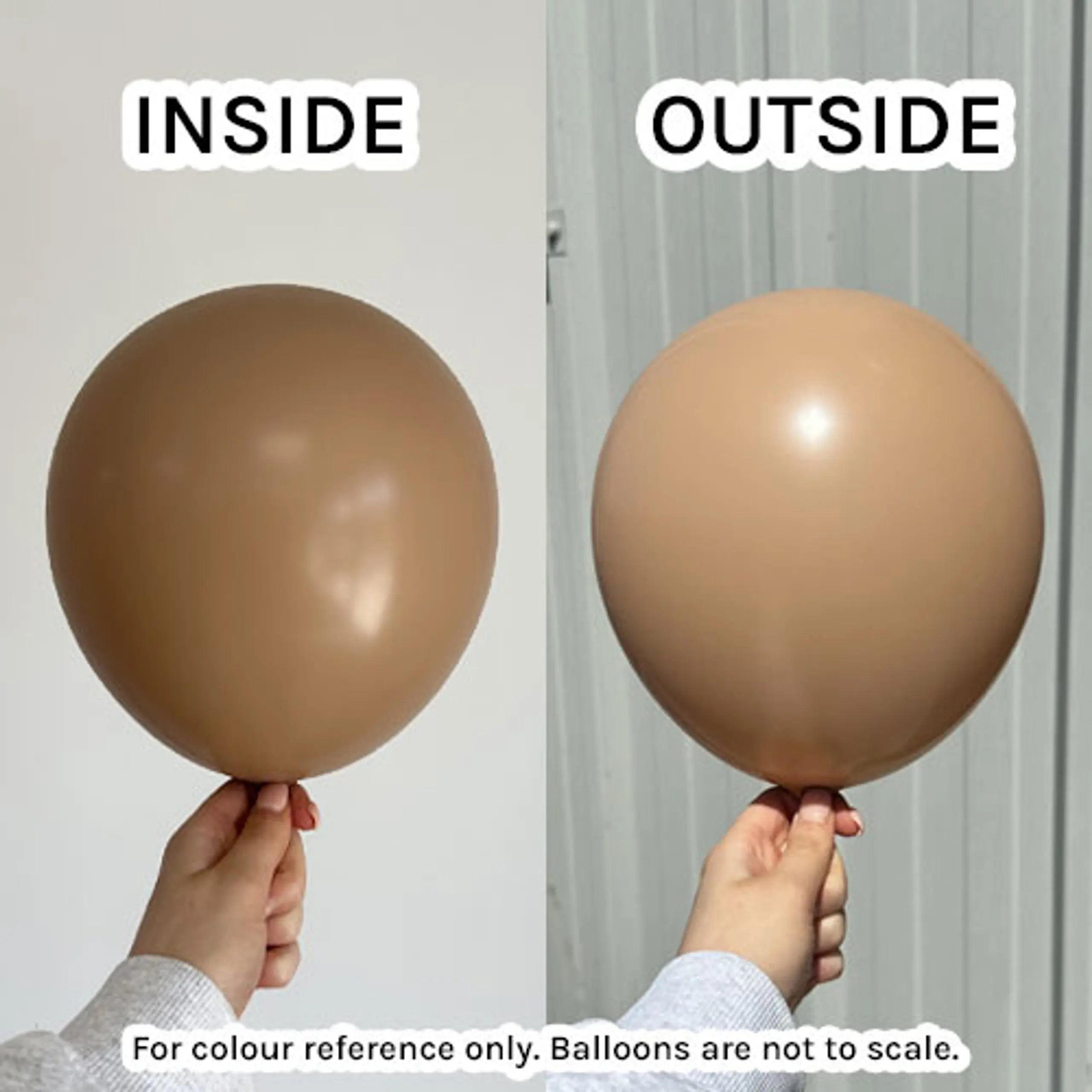 Kalisan Retro Desert Sand Latex Balloons Kalisan