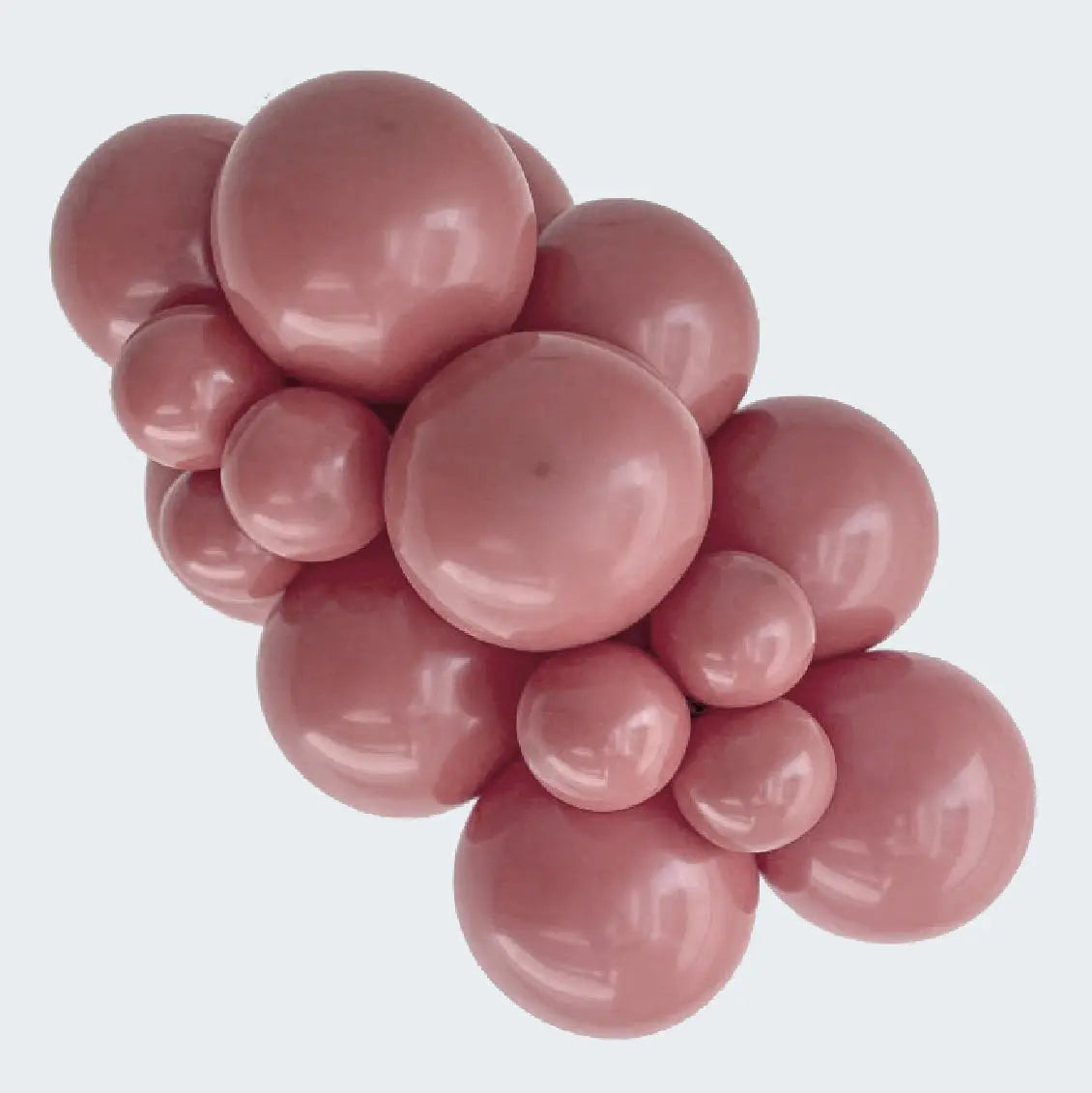 Kalisan Retro Rosewood Latex Balloons Kalisan