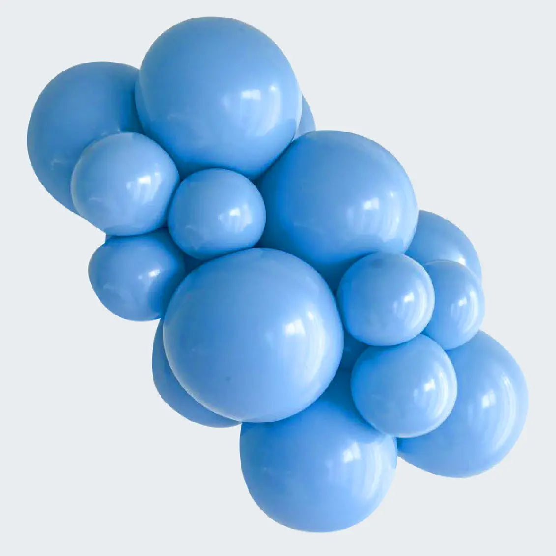 Kalisan Standard Baby Blue Latex Balloons Kalisan