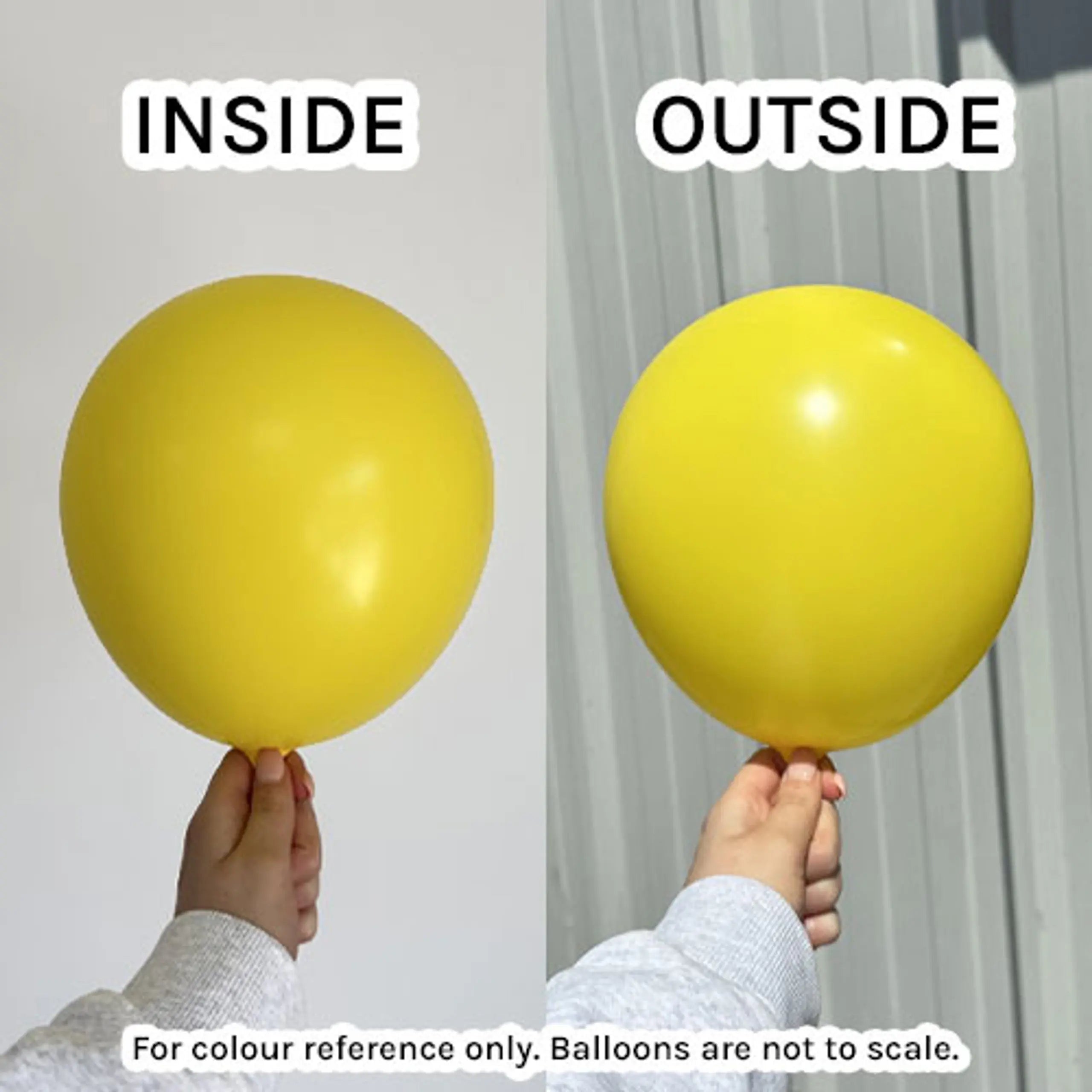 Kalisan Yellow Latex Balloons Kalisan