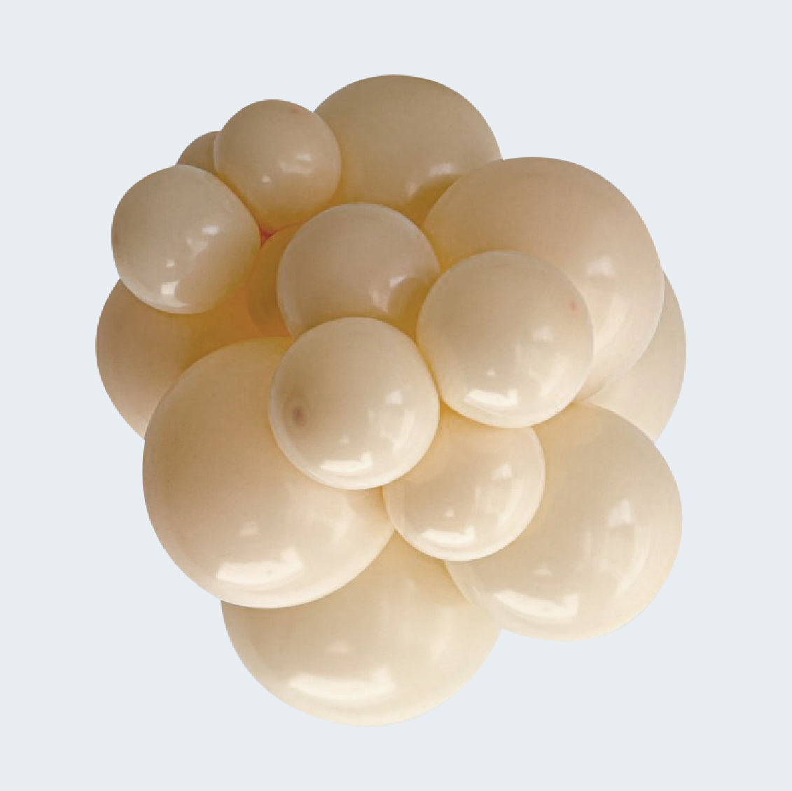 Kalisan White Sand Latex Balloons