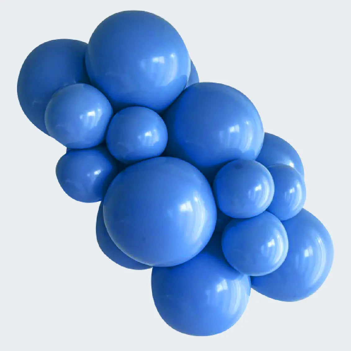 Standard Blue Latex Balloons Kalisan