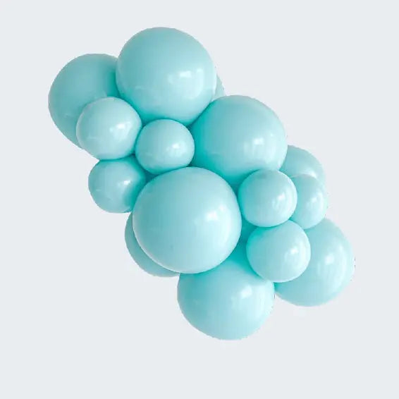 Tuftex Blue Sea Glass Latex Balloons Tuftex