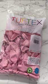 Tuftex Romey Pink Latex Balloons Tuftex