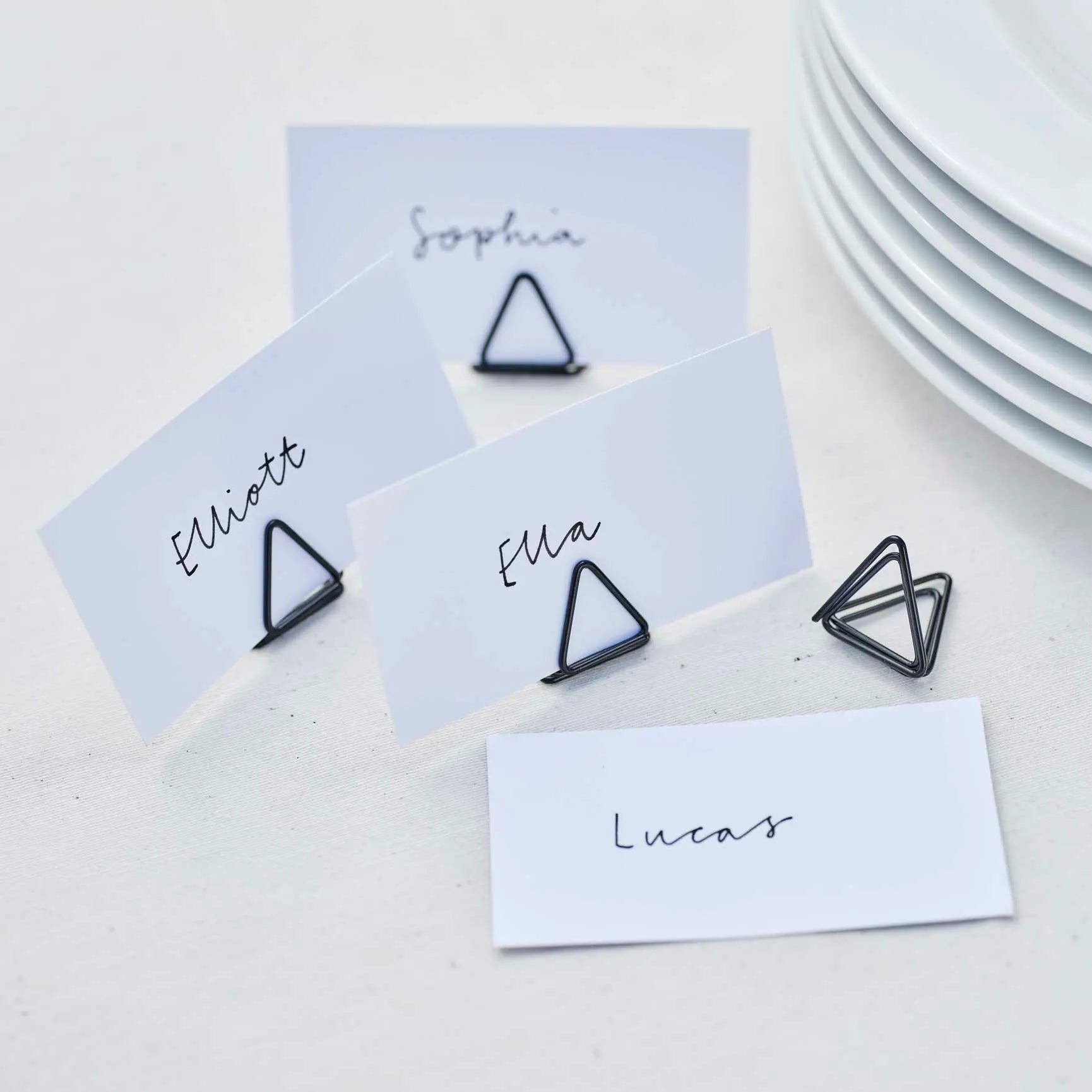 Black Wire Place Card Holders Ginger Ray