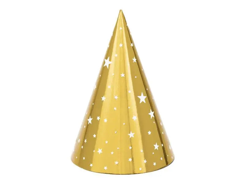 Gold Star Party Hats Party Deco