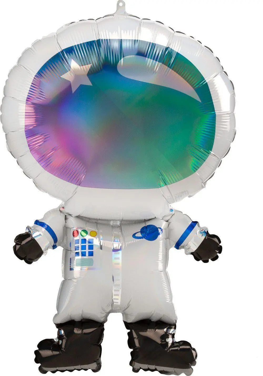 Iridescent Astronaut Balloon Space Man 76cm Anagram