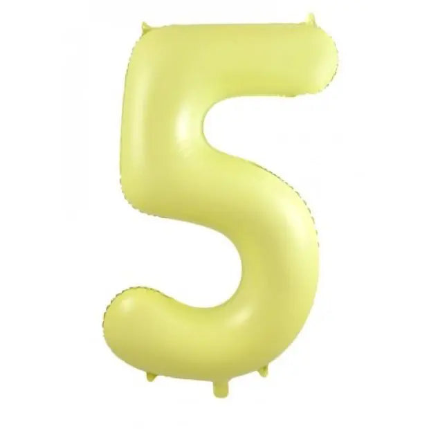 Pastel Matte Yellow Number 5 (34") 86cm Decrotex