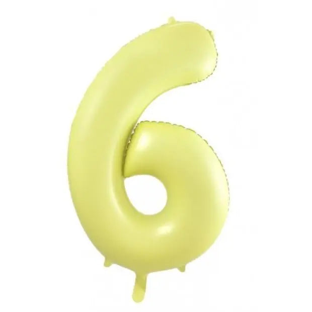 Pastel Matte Yellow Number 6 (34") 86cm Decrotex