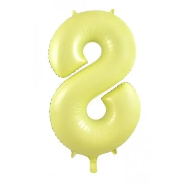 Pastel Matte Yellow Number 8 (34") 86cm Decrotex