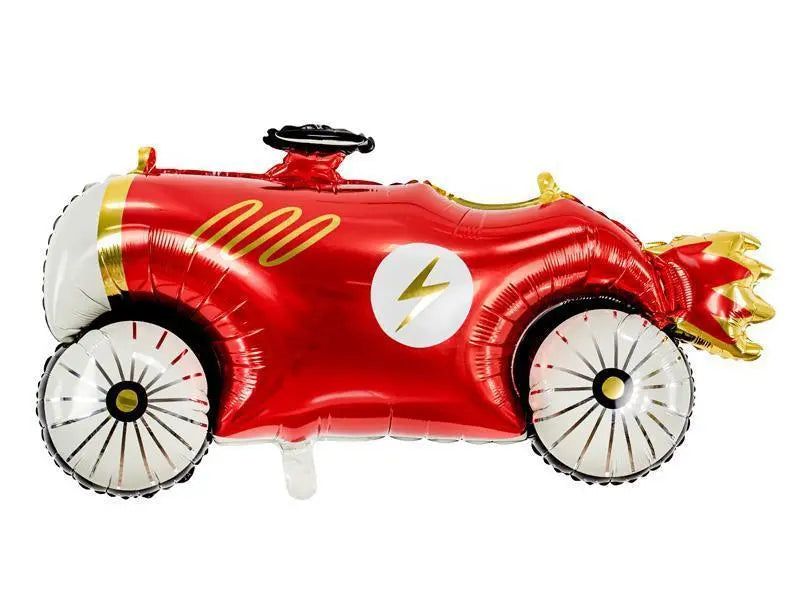 Race Car Foil Balloon 93cm Party Deco