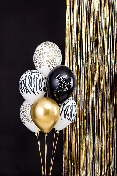 Safari Zebra Latex Balloons Party Deco