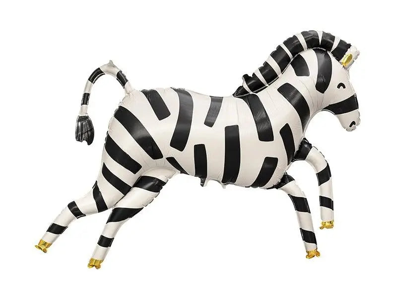 Zebra Foil Balloon 114cm Party Deco